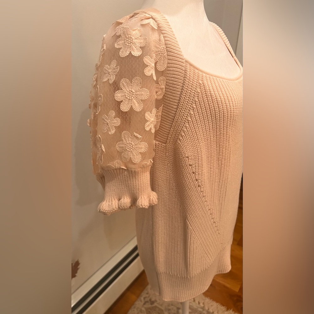 Industry short sleeve Sweater | XL | Blush Pink - Picture 3 of 13